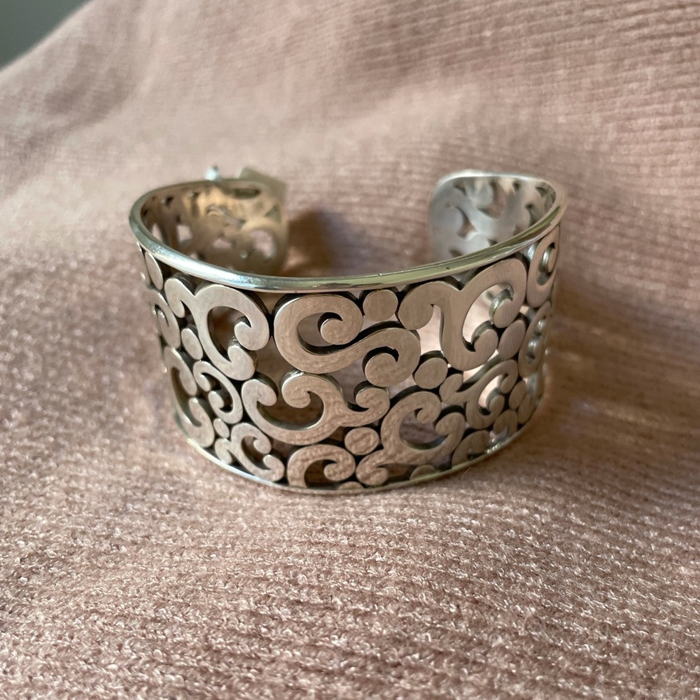 Silver Brighton cuff bracelet NWT